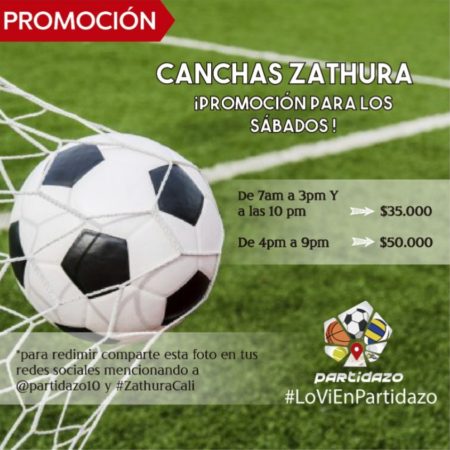 Zathura Promocion Canchas Sabado